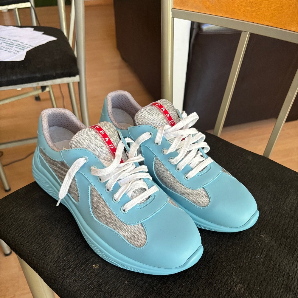 Prada America Cup Blue size 12